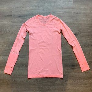 NWOT Lululemon Swiftly Tech Pink Long Sleeve - 4